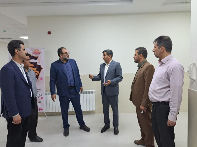 بازدید میدانی معاون اجرای معاونت بهداشت استان از پروژه های بهداشتی شازند