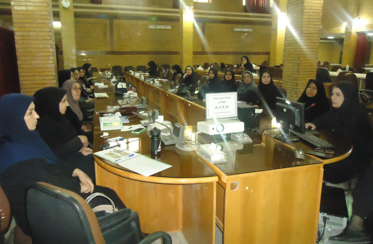 برگزاری کارگاه آمورشی اصول خدمات سالمندان